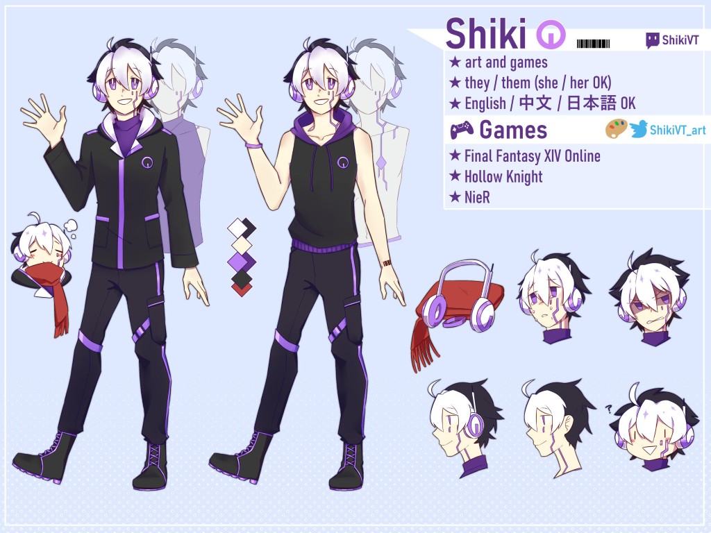 Shiki_Turret 1.0 reference sheet.