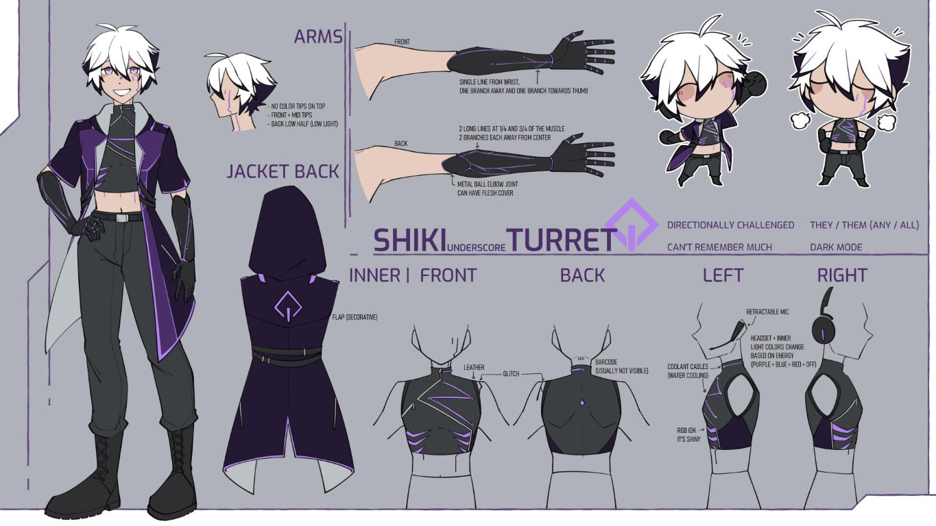 Shiki_Turret 3.0 reference sheet