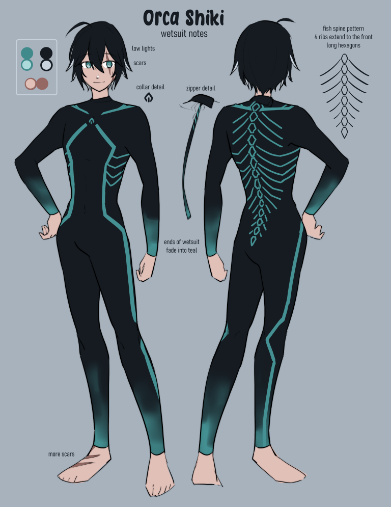 Orca Shiki wetsuit notes